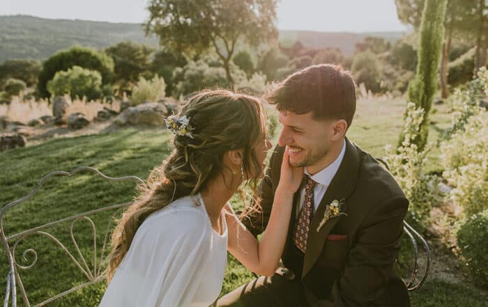 Tamara y Álex el amor más allá de la amistad boda La Alquimista Eventos.